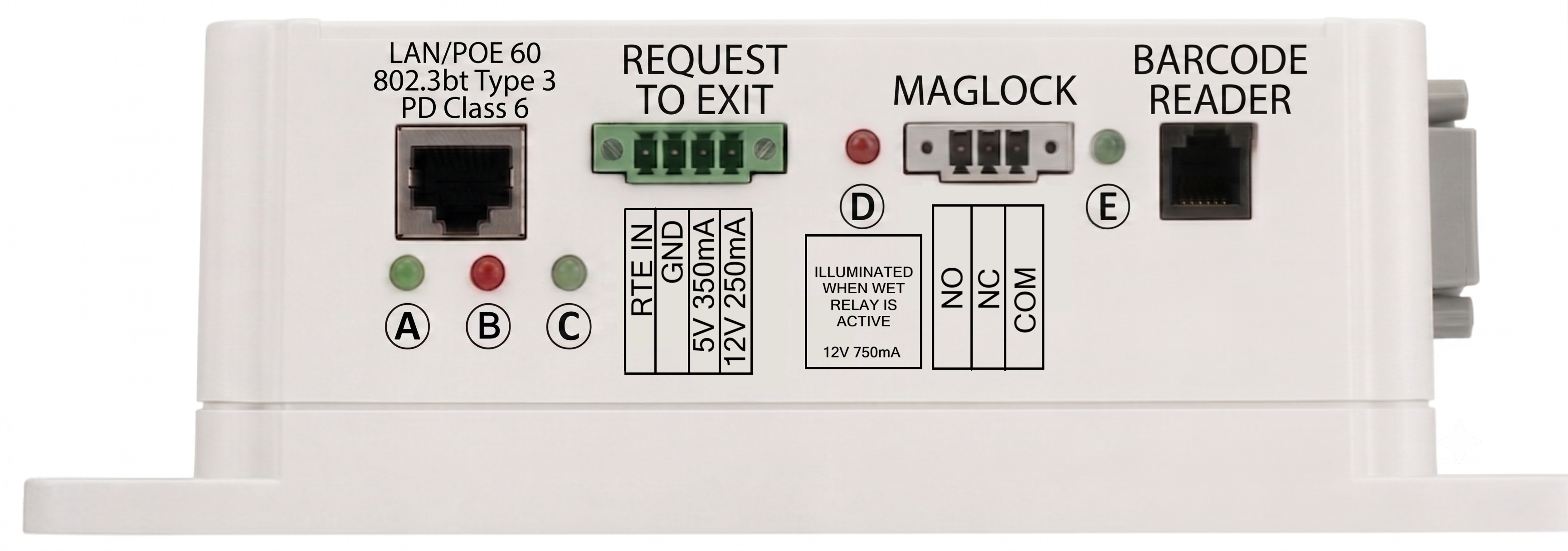 DragonFly Box front panel pinout